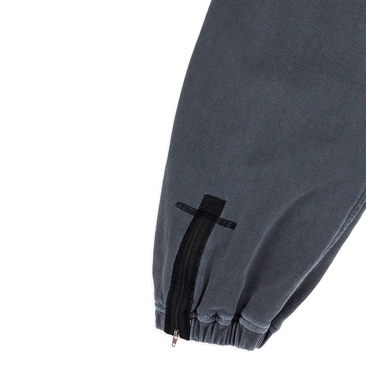OPEN YY CURVED ZIP SWEAT PANTS