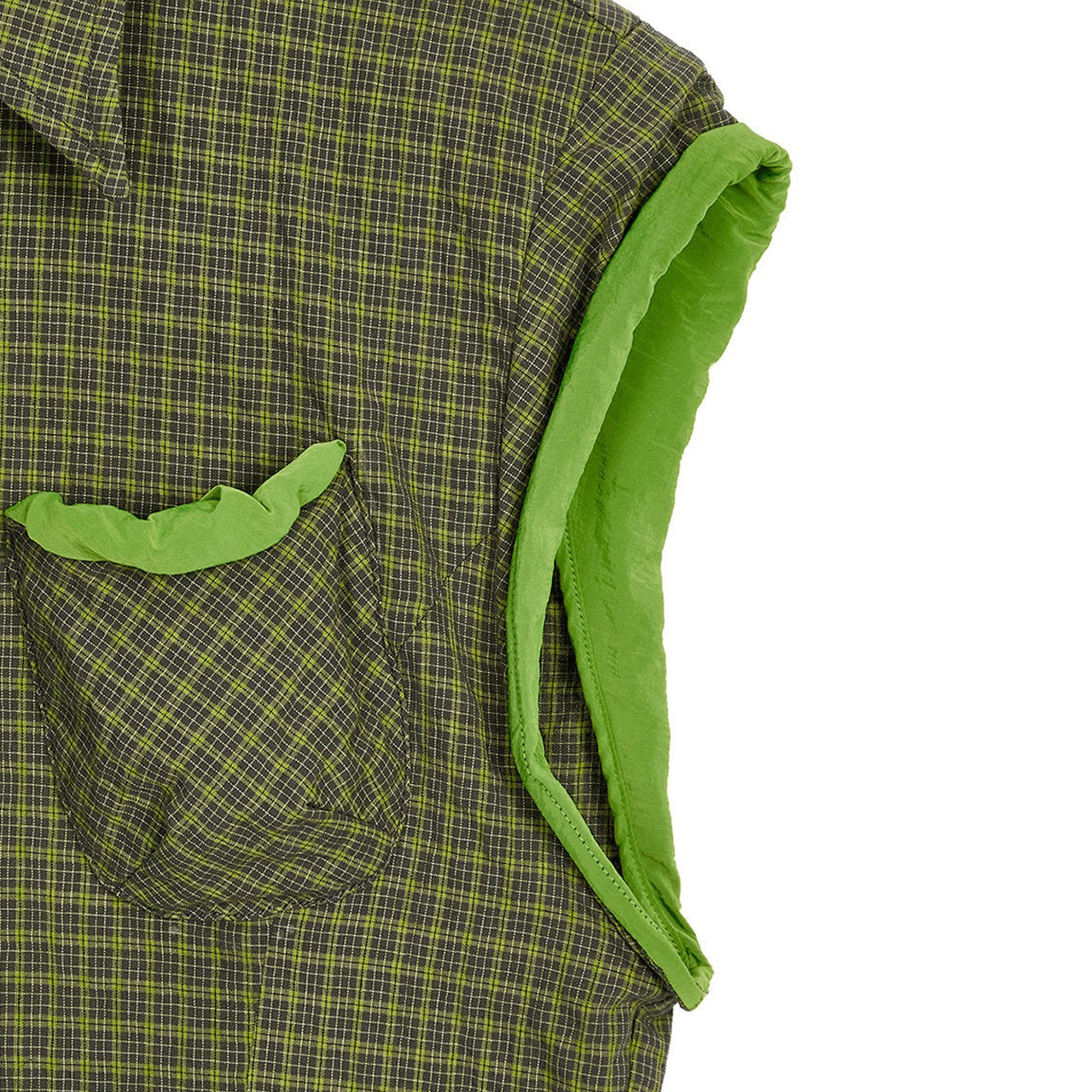 OPEN YY COLOR BLOCK WIRE SHIRT