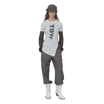OPEN YY TOYY SIDE SLIT TEE