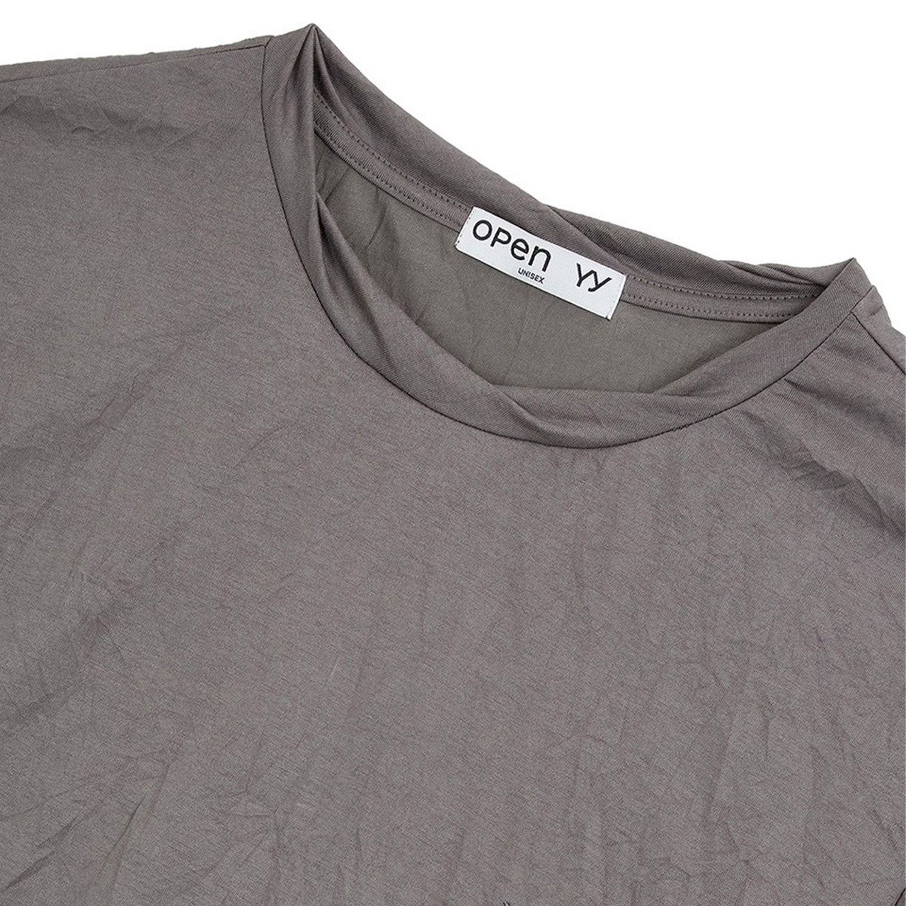 OPEN YY CRINKLED EVERYDAY TEE