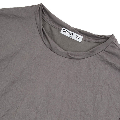 OPEN YY CRINKLED EVERYDAY TEE