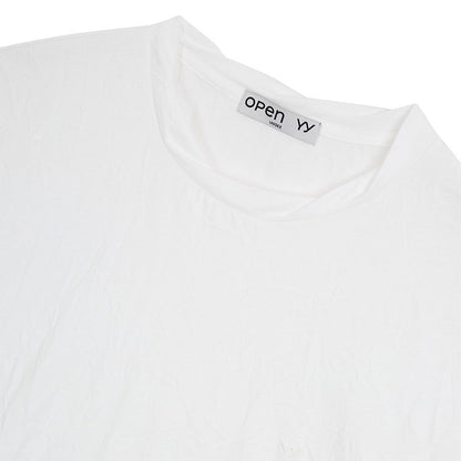 OPEN YY CRINKLED EVERYDAY TEE