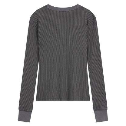 OPEN YY YY WAFFLE TEE