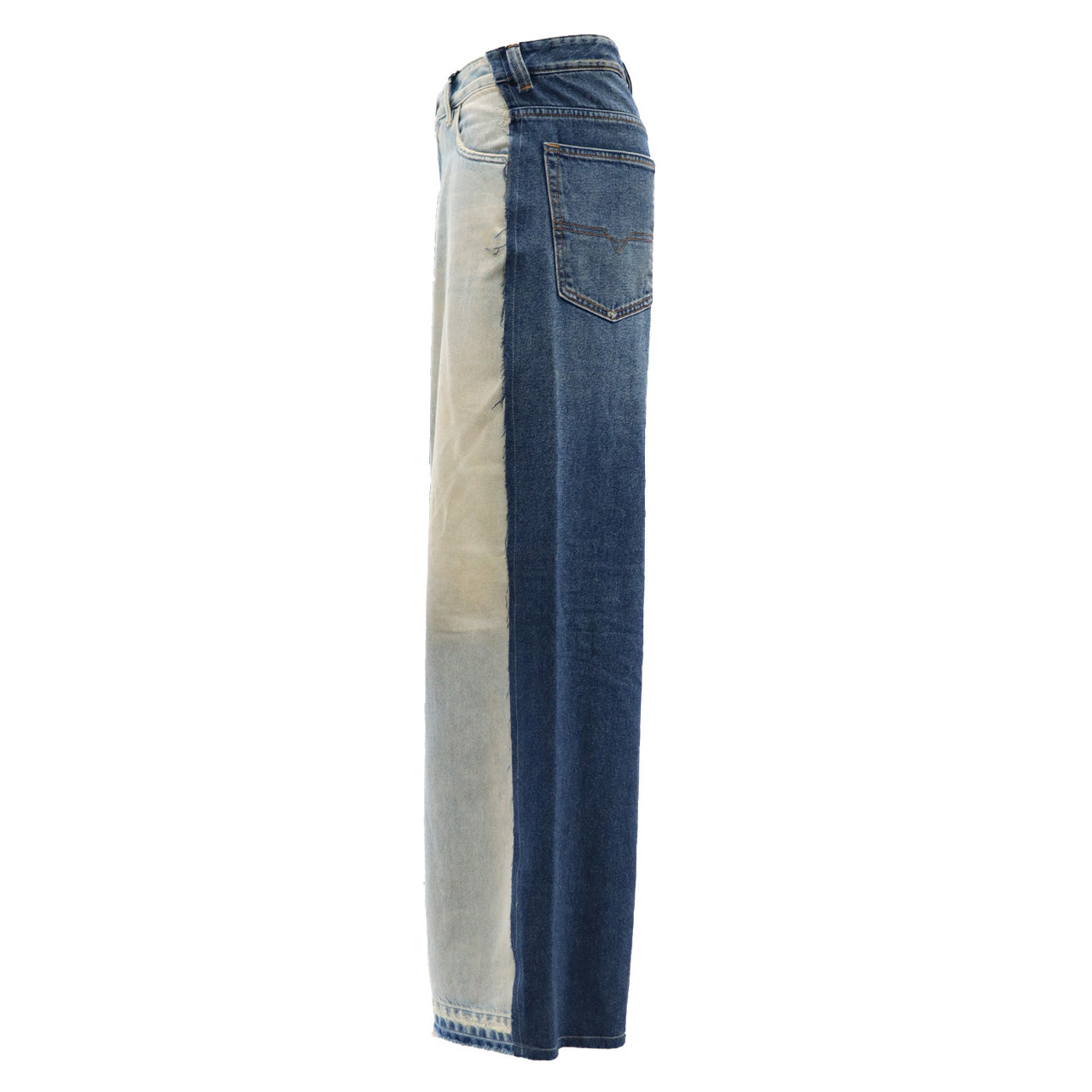 PROTOTYPES BLUE DENIM BLUE OVERSIZED JEAN – BELT