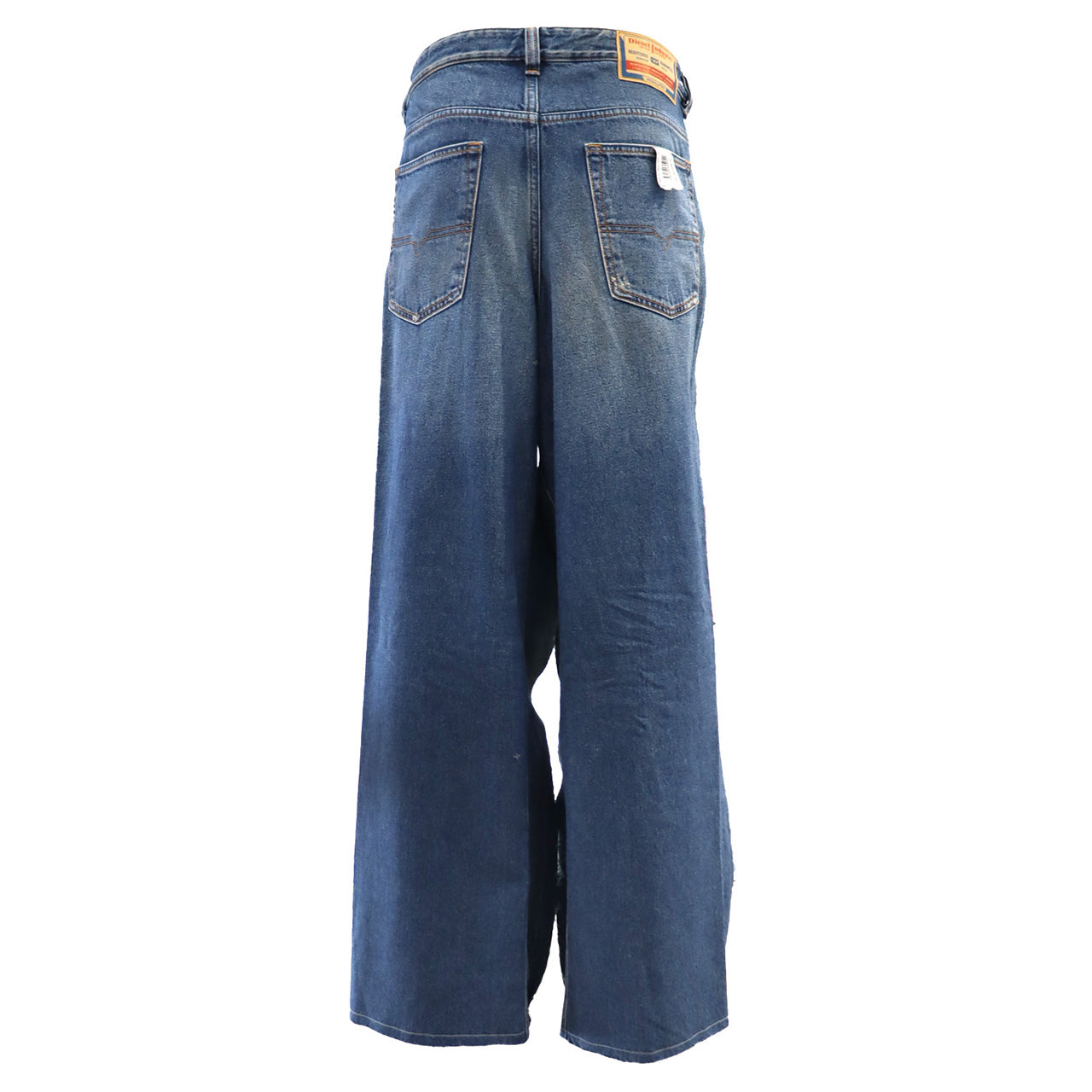 PROTOTYPES BLUE DENIM BLUE OVERSIZED JEAN – BELT