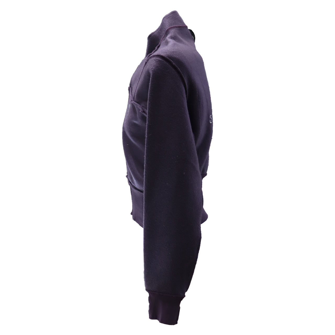 PROTOTYPES FLEECE BCKD JERSEY PLUM INSIDE OUT FLEECE - ZIP UP