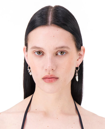 JUSTINE CLENQUET PALMER EARRINGS SET