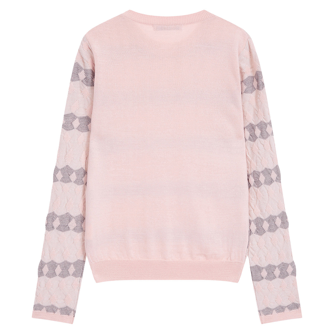 OPEN YY JACQUARD PULLOVER