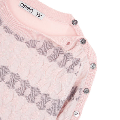 OPEN YY JACQUARD PULLOVER