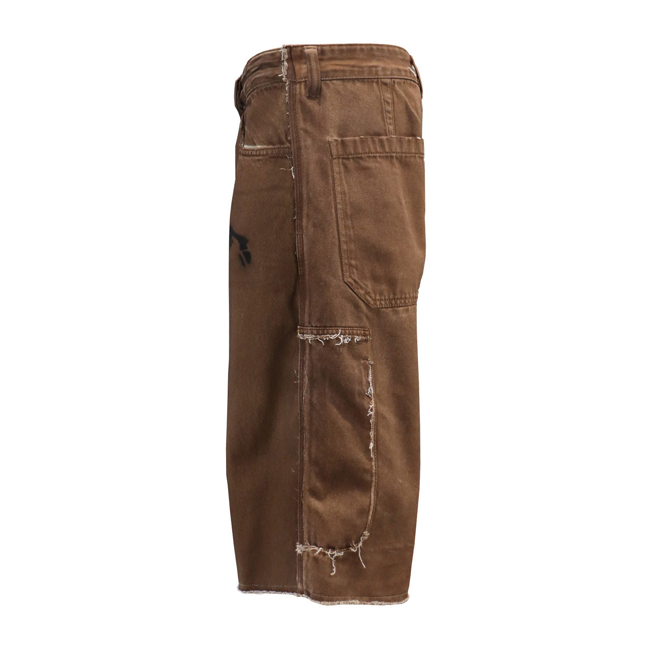 PROTOTYPES BROWN DENIM BROWN BERMUDA DENIM